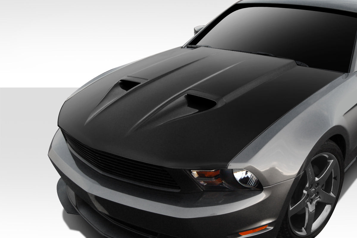 Get Your 2010 - 2012 Ford Mustang a Duraflex CVX Version 5 One - Piece Hood Now!
