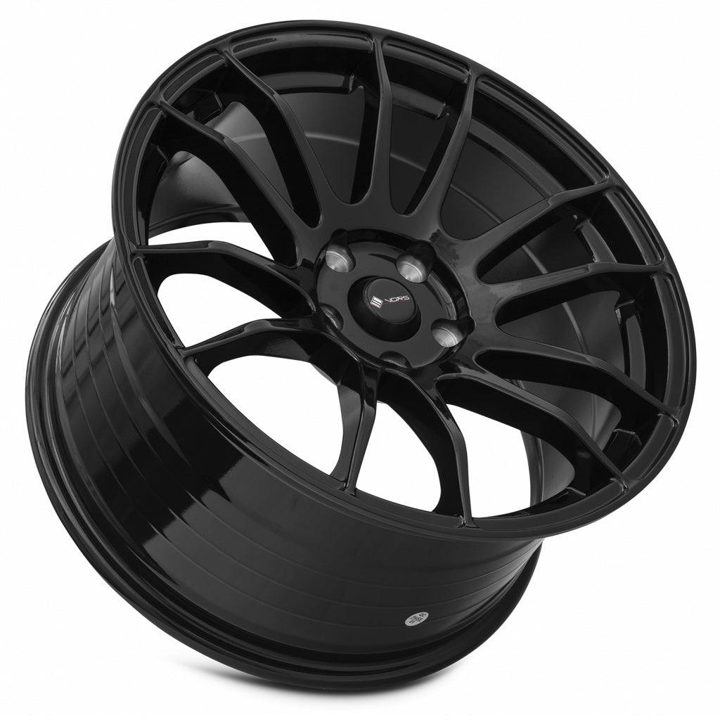 Vors TR10 Gloss Black Wheels - 19x9.5, 5x114.3, ET35, 73.1 - A Stunning Upgrade!
